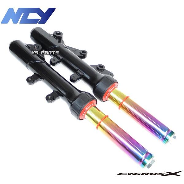 【超高品質】NCYスペシャルフロントフォーク チタン 4型シグナスX[SEA5J/BF9/2UB]5型シグナスX[SED8J/B8S/B2J]高耐久ダストシール採用｜ys-parts-jp｜02