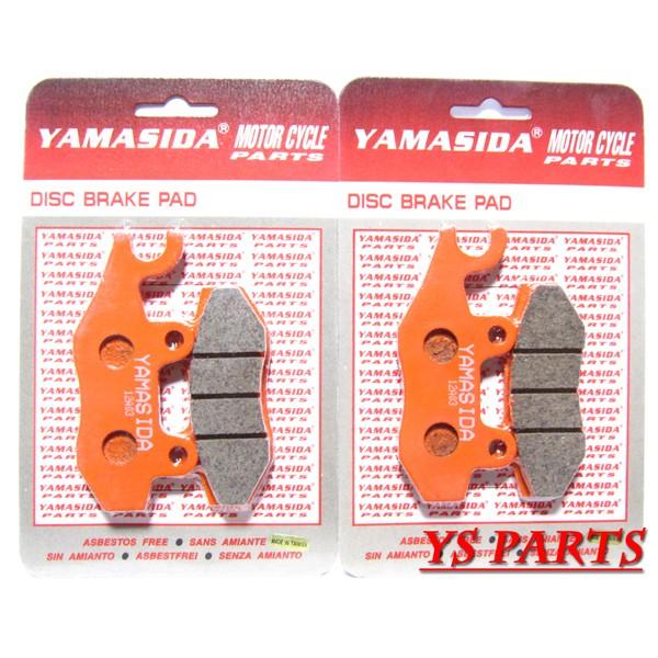 高品質】新型ブレーキパッド前後セット ニンジャ250R/ニンジャ300 : YS