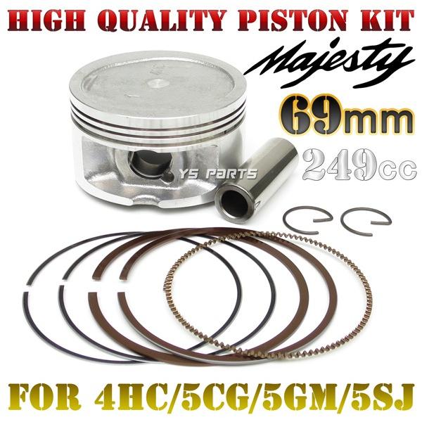 高品質 マジェスティ250 4HC 5CG 5GM 5SJ 249cc STDノーマルサイズ