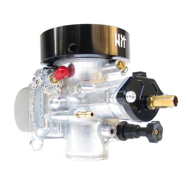 アルミCNC]トップカバー黒PWKビッグキャブ用タクト/スーパーディオZX