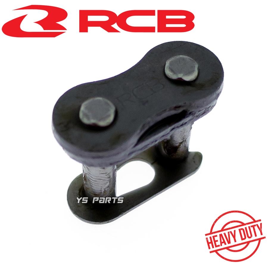 RCBクリップ式ハードチェーン黒428-132L ジール250/セロー 250 RCBクリップ式ハードチェーン黒428-132L ジール250/セロー 250