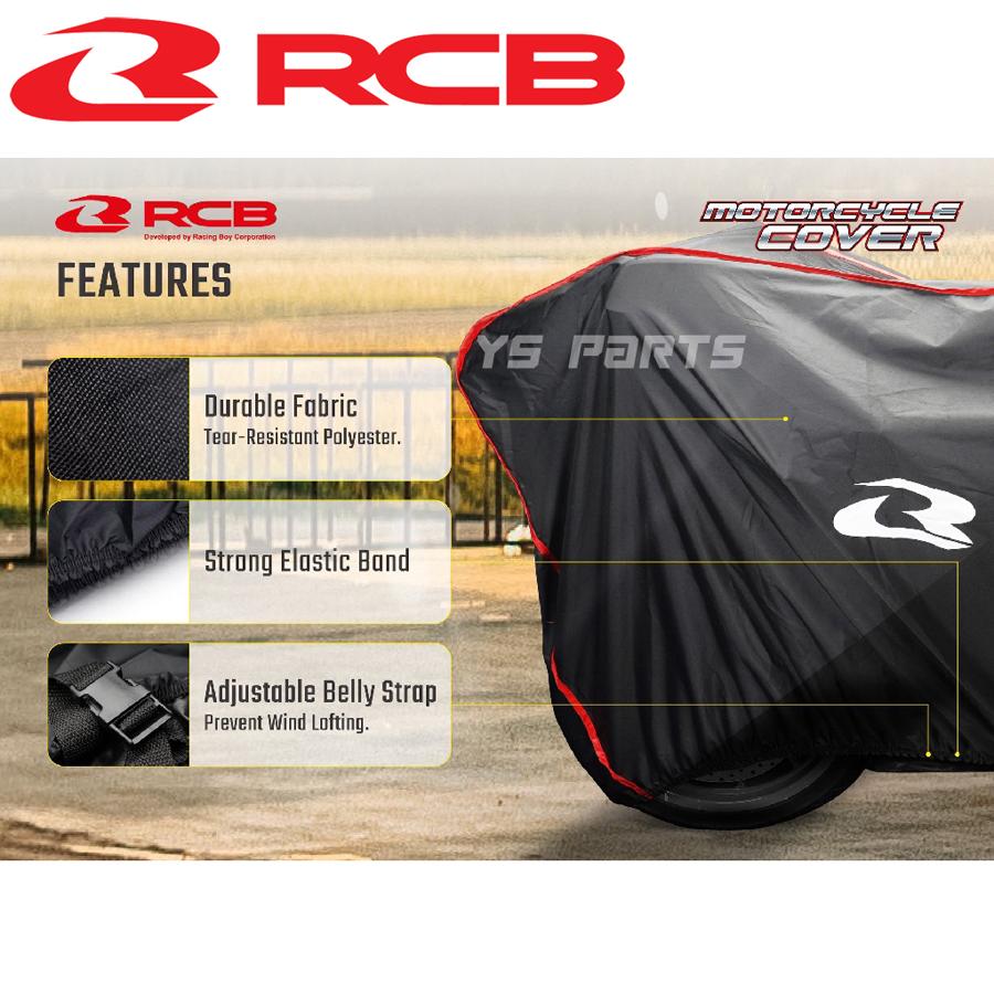 収納袋付]RCBオックスブラックバイクカバーLニンジャ1000/ZX-9R