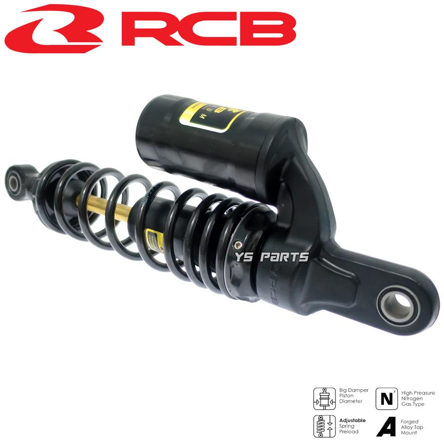 正規品 レーシングボーイ(RCB)リヤショック黒335mm モンキー125等 楽天市場】【送料無料】[正規品]レーシングボーイ(RCB)CNC削出