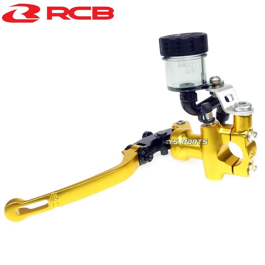 RCB鍛造ラジアルマスターシリンダー17mm（11/16インチ）　美品 レーシングボーイ(RCB)鍛造ラジアルクラッチマスターシリンダー金14mm