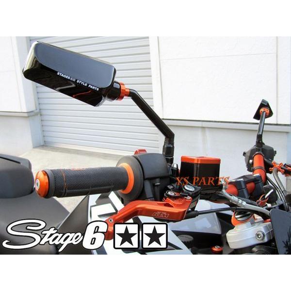 STAGE6ミラー艶有ブラック【青レンズ