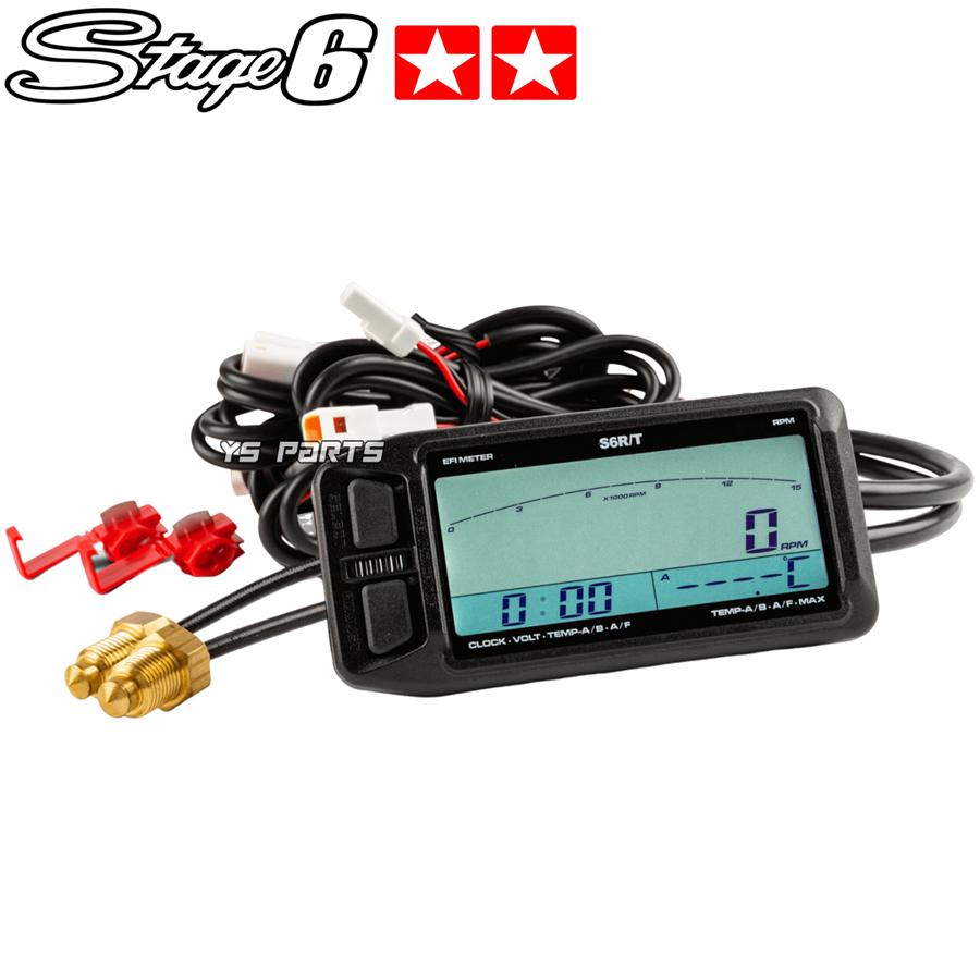 カウンター　自動 正規品】Stage6レブカウンター黒PCX125PCX150タクトAF09AF24JF31