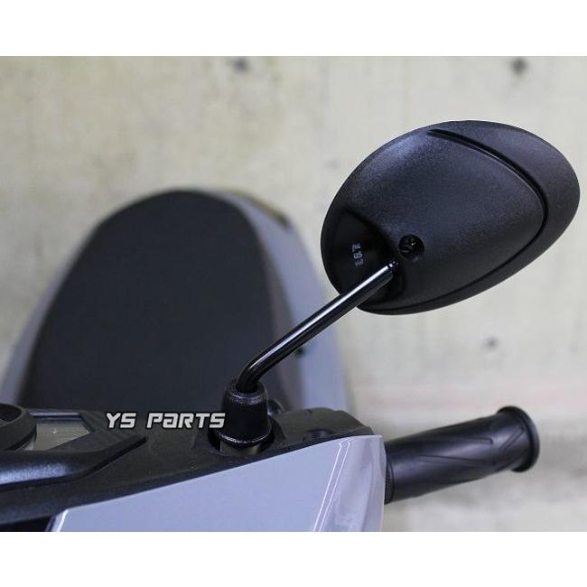 ショートミラー8逆Ver2マジェスティS SMAX BW'S125X ビーノ 5AU SA10J