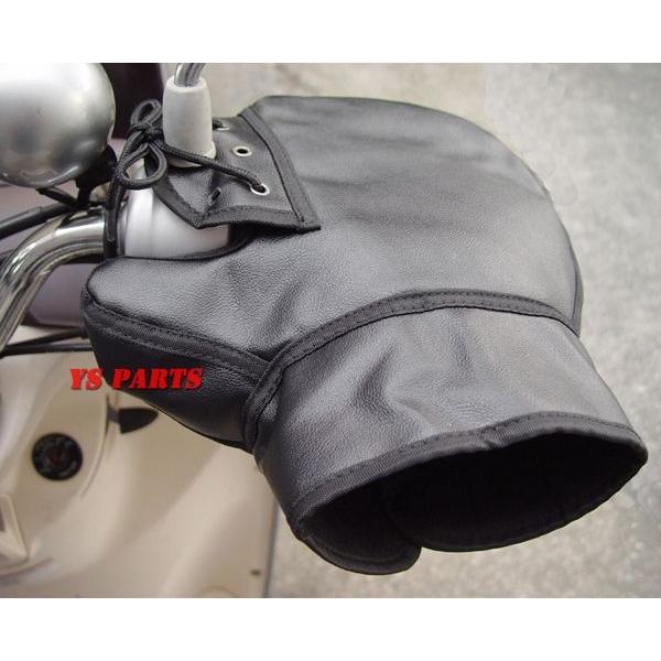 PVCレザー】汎用ハンドルカバー黒 PCX125PCX150ディオ110リード110