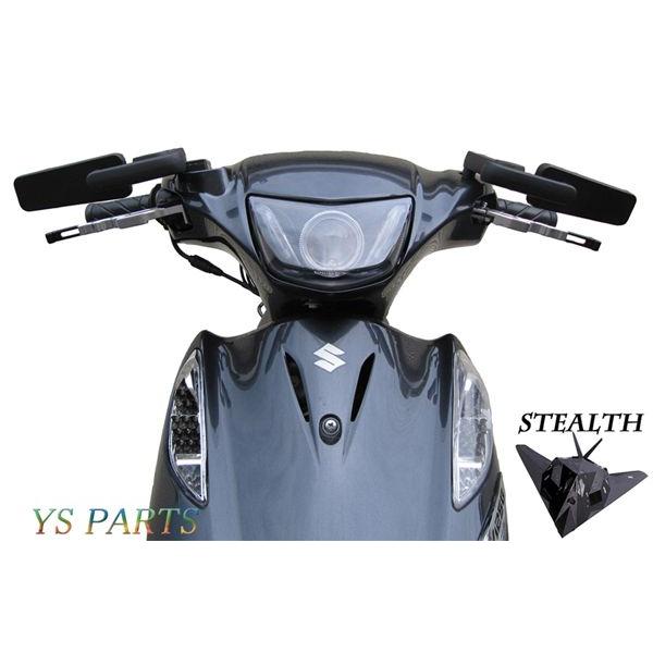 ステルスミラーブラック青レンズ ZRX400ZRX1100ZRX1200RER-6nZ750Z800Z1000ゼファー400ゼファーカイゼファー750ゼファー1100バリオスエストレヤ250TR｜ys-parts-jp｜04