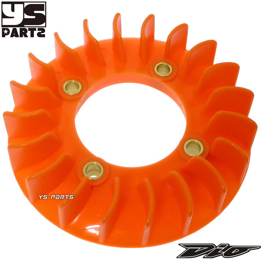 重量57グラムの超軽量設計]台湾製超軽量クーリングファン橙