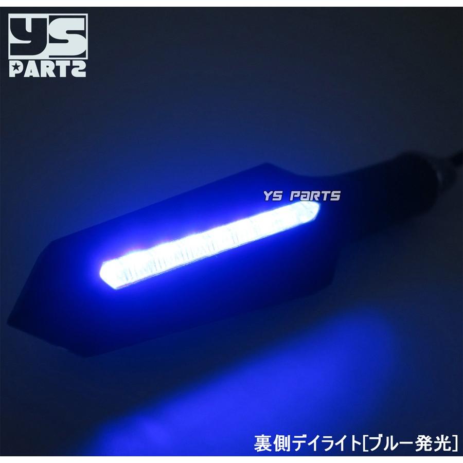 動画あり【車検対応Eマーク取得】汎用LEDシーケンシャルウインカー2個SET[クリアレンズ]ホーネット250/CB400F/400X/CB750/CB1100/CB1300SF/CB1300SB等｜ys-parts-jp｜05