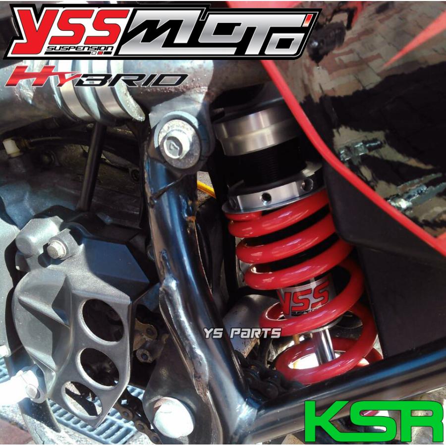 特注モデル/ツインチューブ採用】ハイブリッドリアサス255mm KSR 特注モデル/ツインチューブ採用】ハイブリッドリアサス255mm KSR