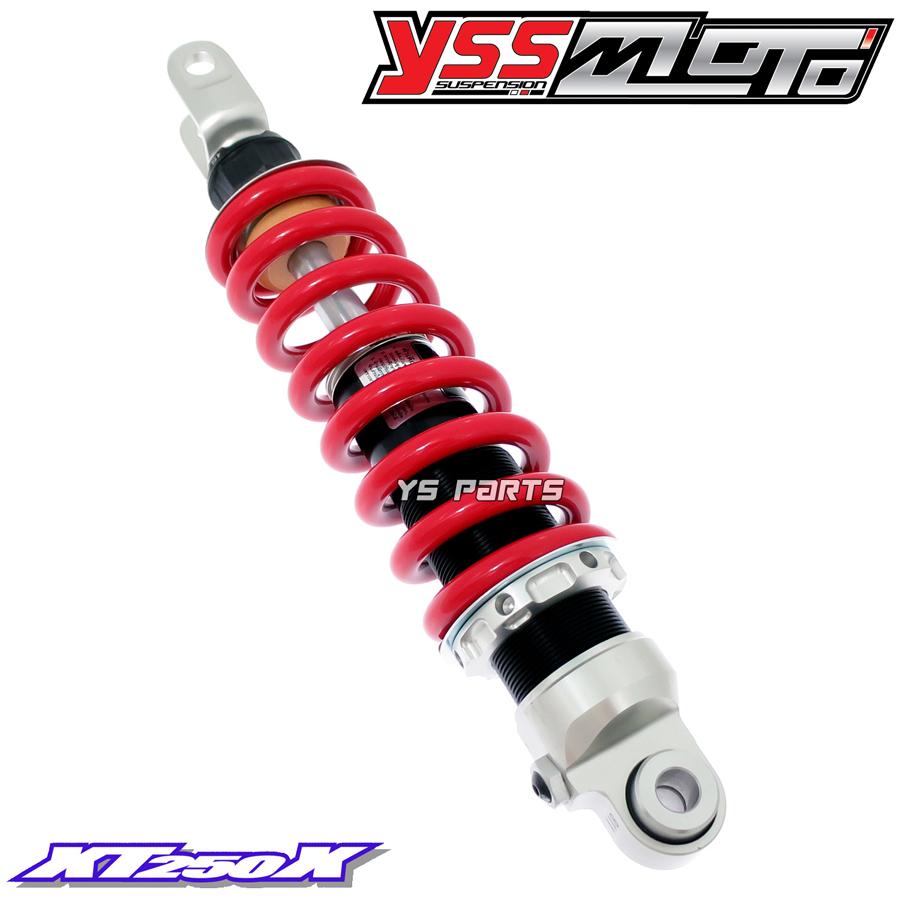 ツインチューブ採用 ハイブリッドリアサス リアショック320mm