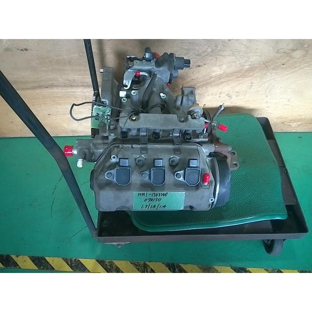 バモス ABA-HM1 エンジンASSY 06120-PFE-315 12100-PFB-010 070150
