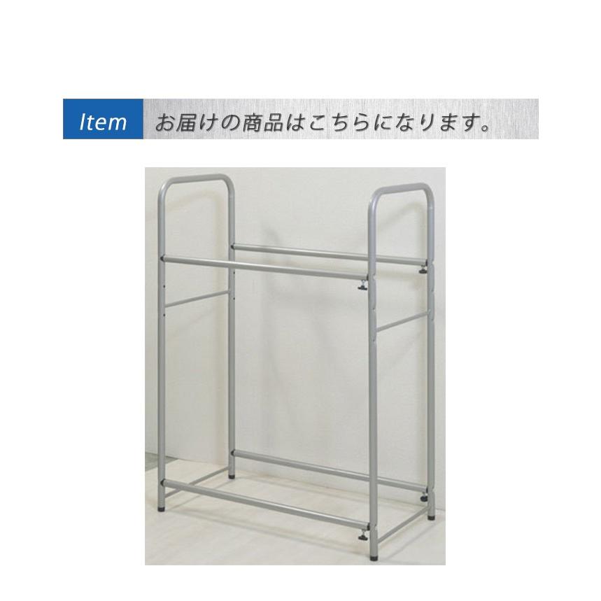 日本製の安心強度！ 耐荷重120kg 伸縮式 タイヤラック 8本用