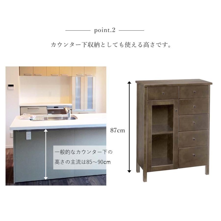 完成品 スパーダ チェスト キャビネット サイドボード チェスト サイドキャビネット リビングボード収納家具 収納棚 リビング収納 サイドチェスト_5