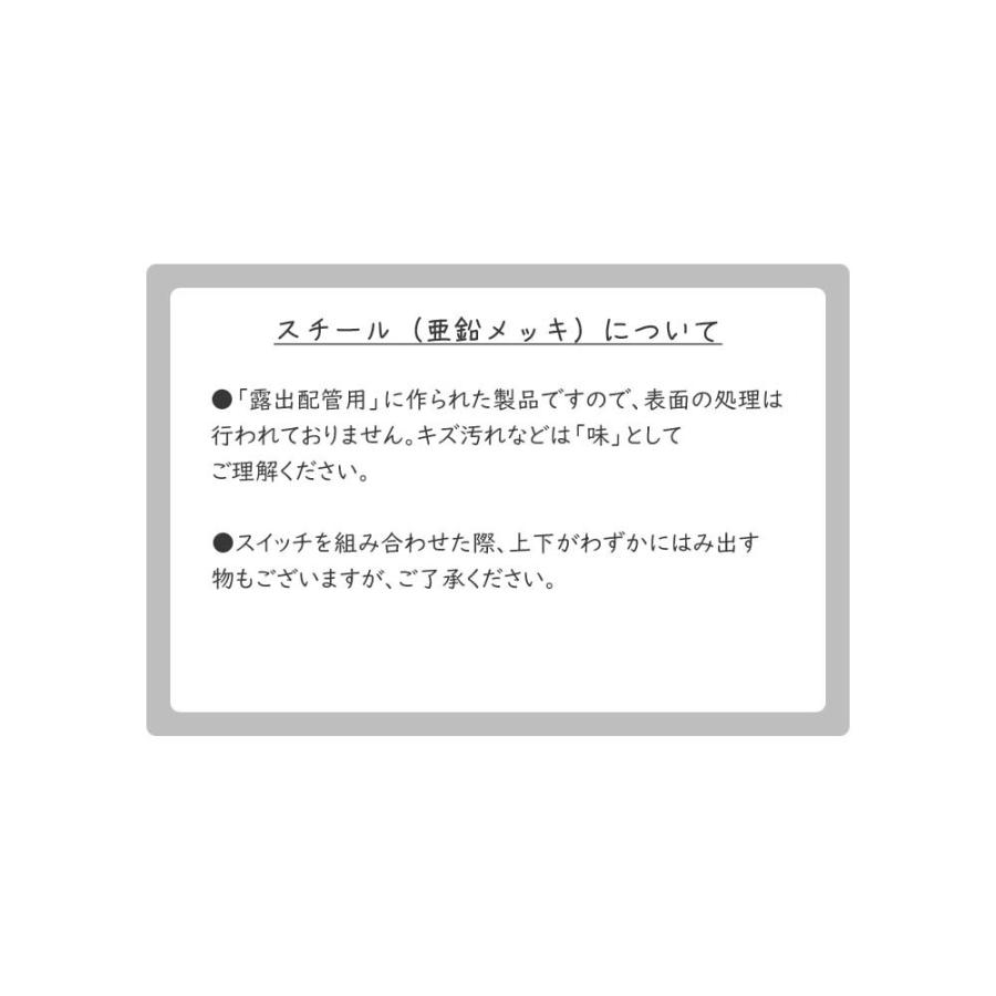 スチール 亜鉛メッキ コンセントプレート 2口 コンセントカバー アメリカンコンセントプレート アメリカンコンセント専用プレート 2コンセント｜ys-prism｜06