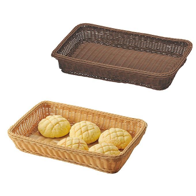 バスケット フードバスケット フードトレー フードトレイ ベーカリートレイ 幅45cm 奥行30cm プラスチック 長方形 角型 業務用 店舗用 陳列用 店頭陳列 販売用 Cdri1856 レトロおしゃれ雑貨家具のプリズム 通販 Yahoo ショッピング