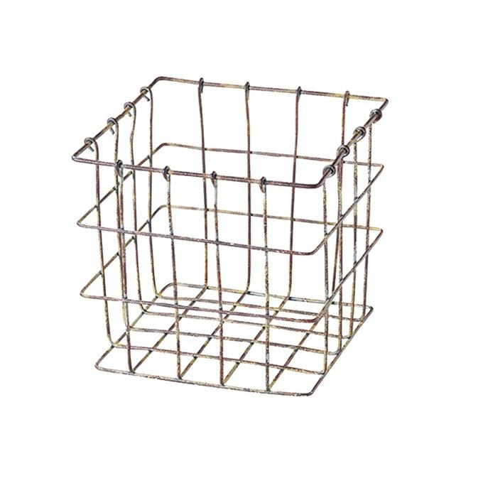 ワイヤー バスケット かご 籠 カゴ 小物入れ シンプル ナチュラル 北欧