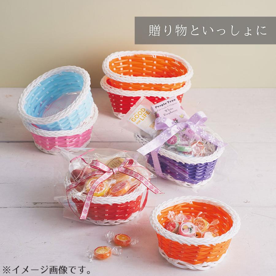 カラフル小物収納（サークル） かご ミニかご 小さい カゴ 籠