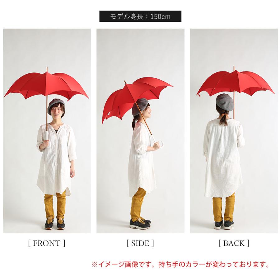 日本製 デザイナーズブランド 傘 雨傘 おしゃれ Rhythm Pumpkin 雨傘  LADIES 1TONE｜ys-prism｜21
