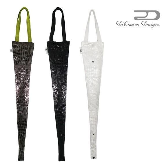 アンブレラバッグ DiCesare Designs ディチェザレ デザイン   アンブレラバッグ クロコダイル ジャカード  傘カバー 傘袋 おしゃれ かわいい 大人 上品｜ys-prism