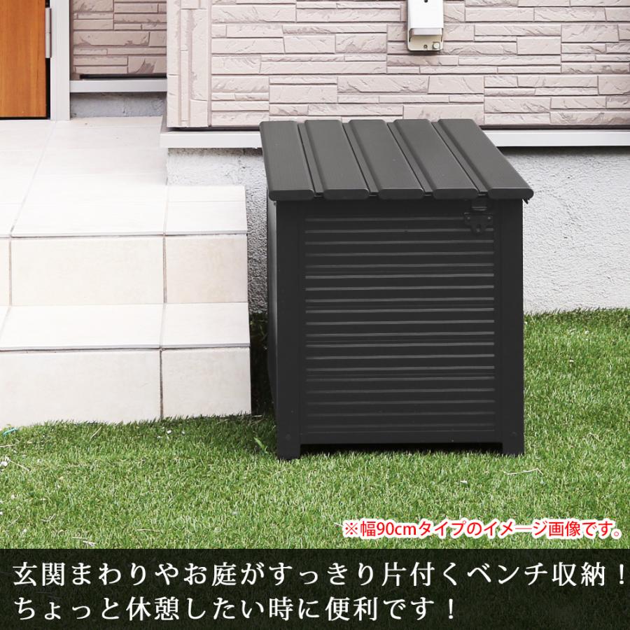 屋外ベンチストッカー 屋外収納ストッカー 屋外収納庫 幅180cm 屋外用