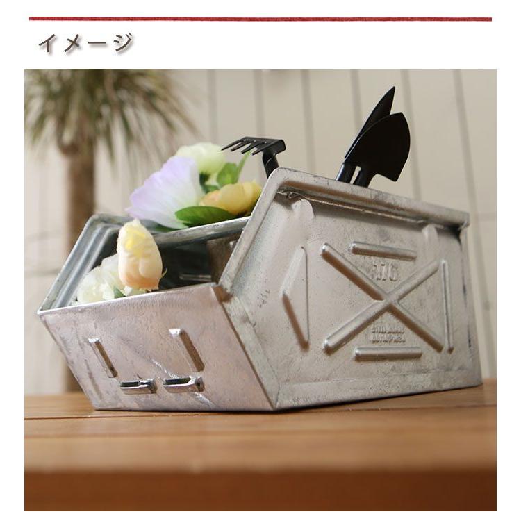 DULTON（ダルトン） パーツストッカー ガルバナイズド 収納ケース 小物