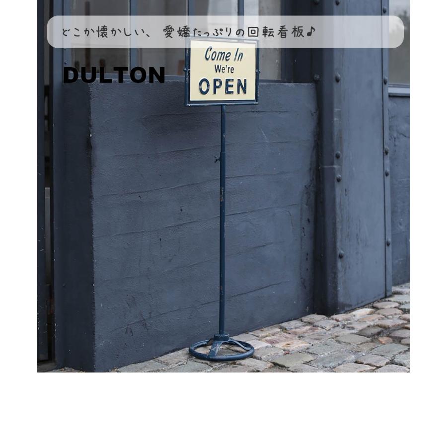 新品 スピナーサインスタンド BK ダルトン 回転看板 開店 インテリア スピナー サイン スタンド オープン クローズド SPINNER SIGN