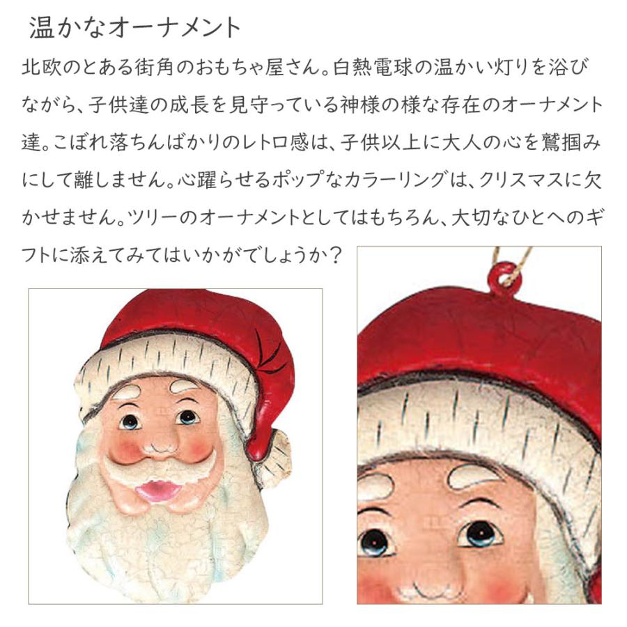 DULTON ダルトン ハンガー サンタヘッド オーナメント サンタクロース クリスマス 飾り クリスマスオーナメント かわいい 可愛い 北欧 レトロ おしゃれ お洒落｜ys-prism｜05