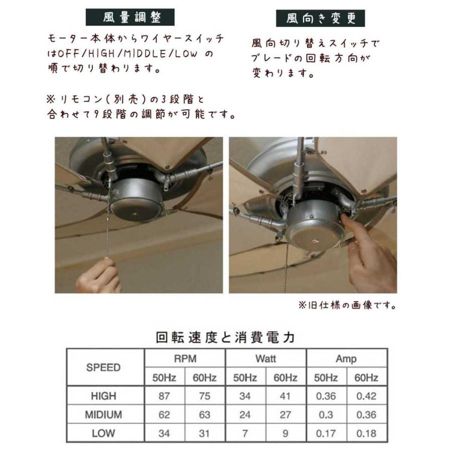 ダルトン シングルスピンキャンバスブレード シーリングファン ファン