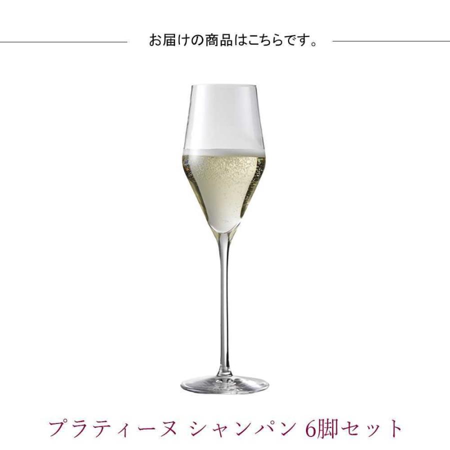 シャンパングラス platine プラティーヌ シャンパン 6脚セット ワイン