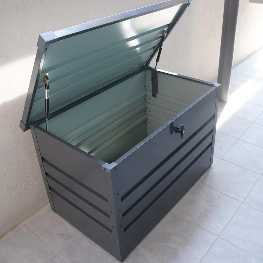 屋外収納ストッカー スチール収納庫 300L 園芸用品 アウトドア