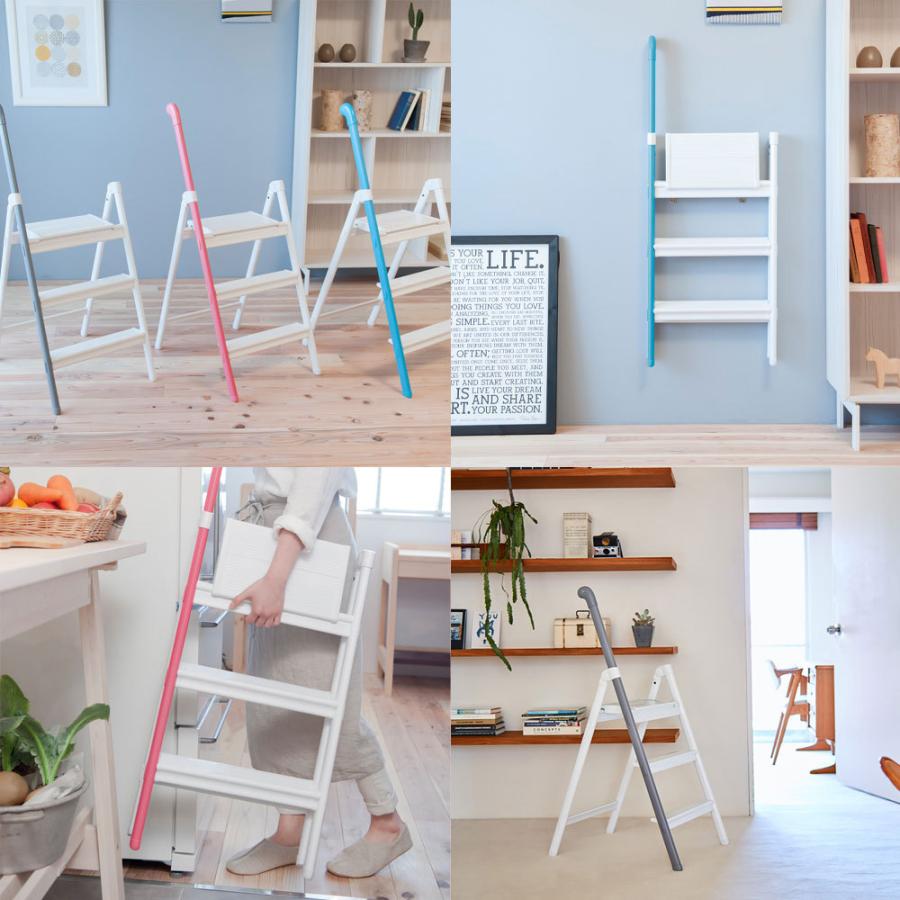 脚立 3段 折りたたみ おしゃれ 踏み台 きゃたつ 折りたたみ脚立 梯子 折り畳み 軽量 折り畳み脚立 Hsgk0001 レトロおしゃれ雑貨家具のプリズム 通販 Yahoo ショッピング