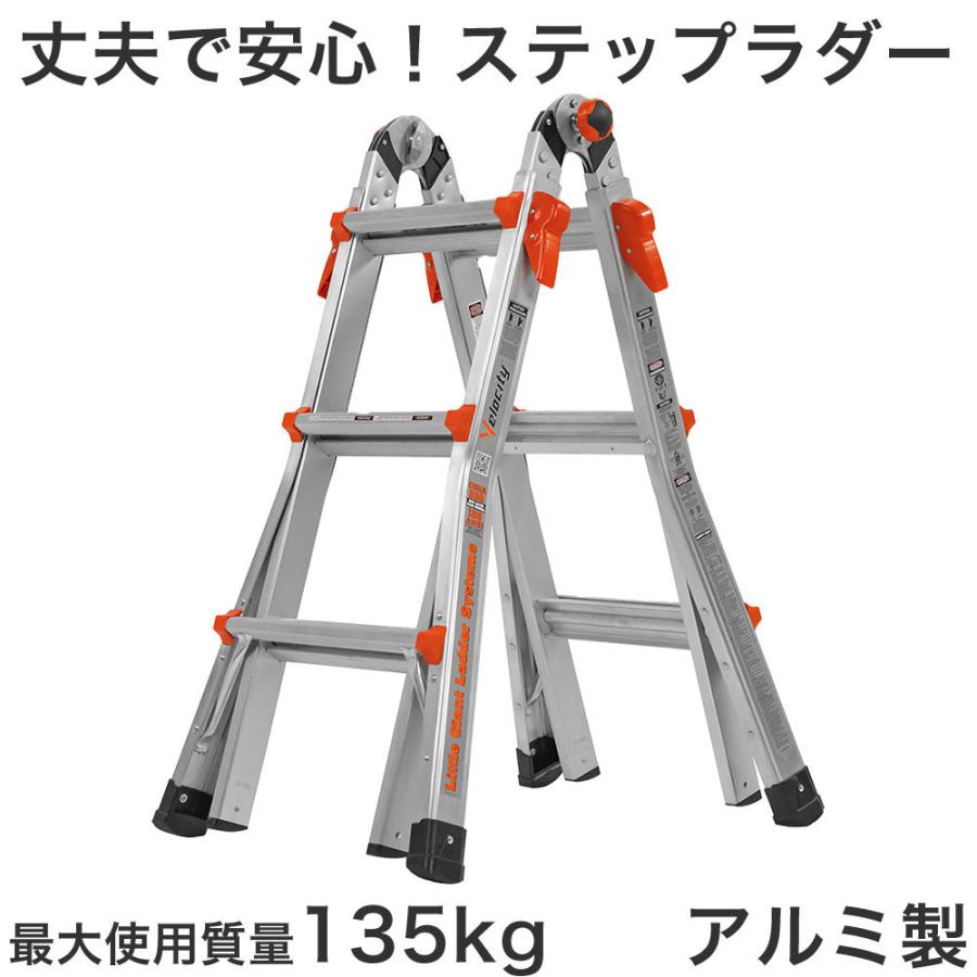時間指定不可 脚立 折りたたみ おしゃれ 脚立 アルミ 車洗い Lg 伸縮脚立 ヴェロシティ 約 全幅600mm 脚立 ステップラダー 脚立 洗車 圧倒的高評価 Newmatic Ae