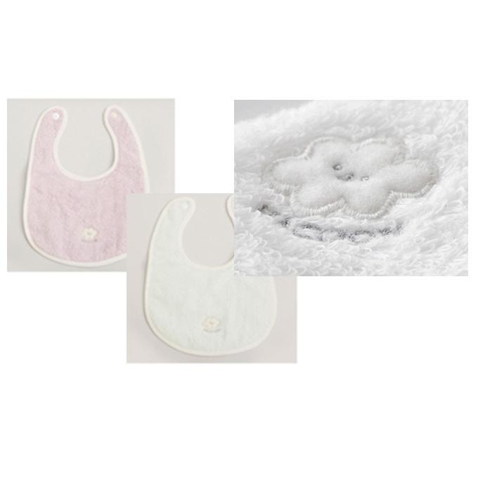 白雲 Hacoon スタイ 23 30cm よだれかけ まえかけ 前掛け ベビースタイ おしゃれ 無地 コットン 上質 赤ちゃん 綿 今治 シンプル 柔らかい 訳あり商品 ベイビー