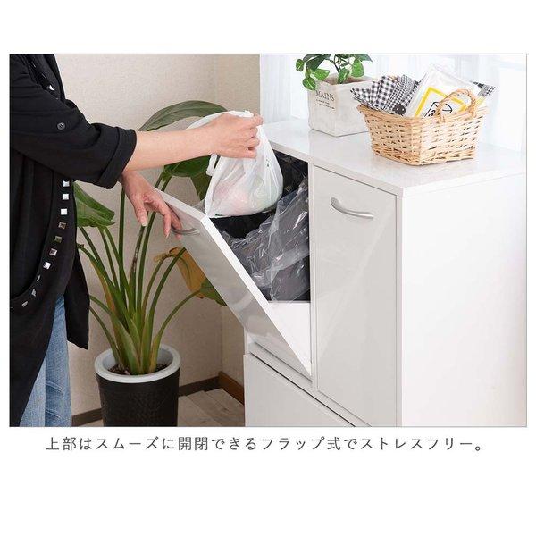 キッチンFNCシリーズ ダスト 3分別 ホワイト ゴミ箱 ごみ箱