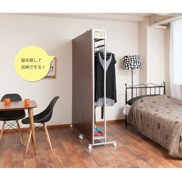 キャスター付きパーテーション ロッカー 幅60cm パーテーション