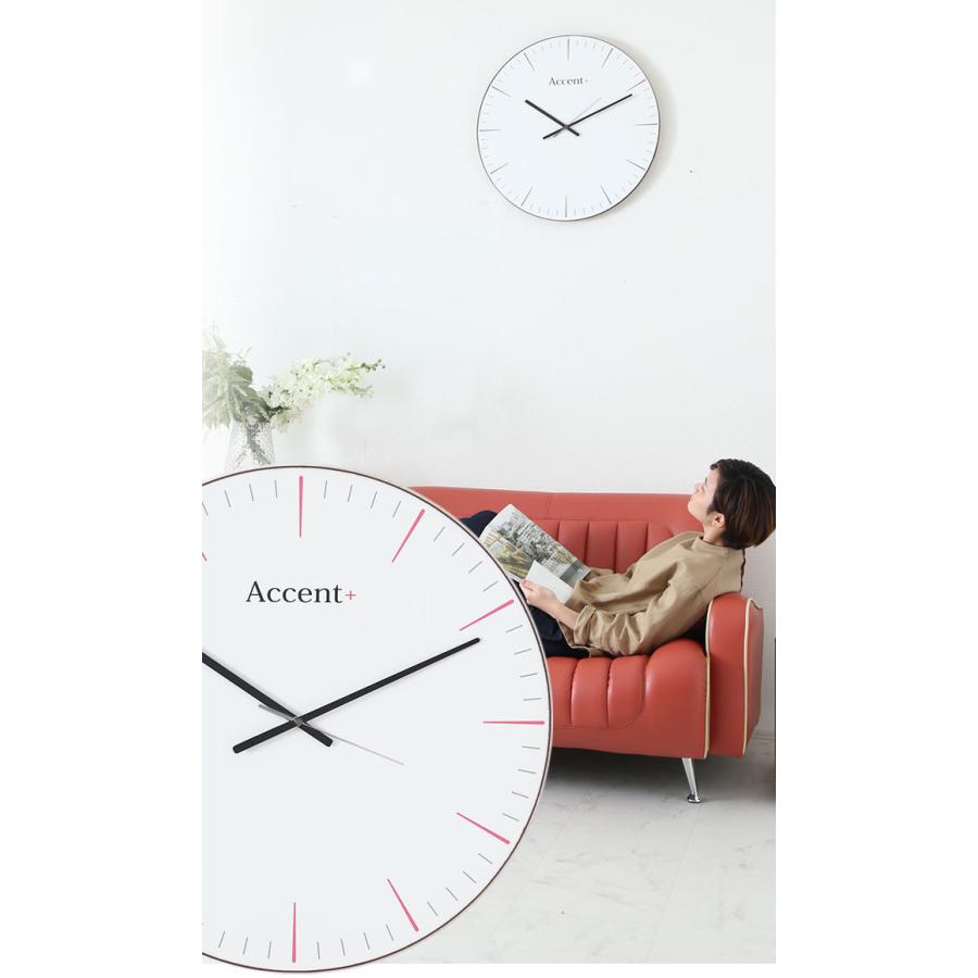 シンプルミニマム 掛け時計 巨大時計 60cm 大きいサイズ おしゃれ 壁掛け時計 掛時計 子供部屋 大型時計 見やすい モダン ホワイト リビング カフェ 送料無料｜ys-prism｜05