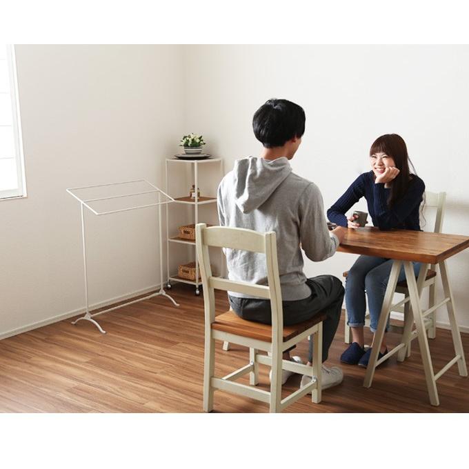 A+ (アクセントプラス) 乾きやすさを優先！風通しがいい エアリータオルハンガー フリー 部屋干し用の画像