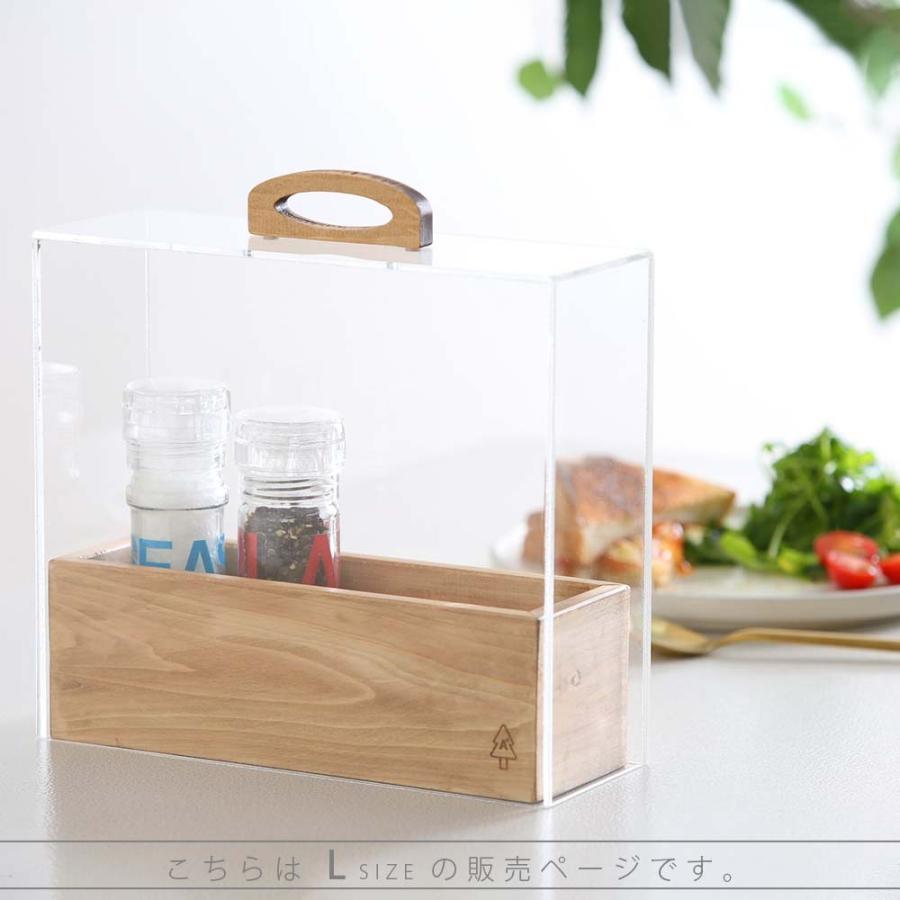 A+ (アクセントプラス) kigumi アクリルケースL カトラリースタンド 箸