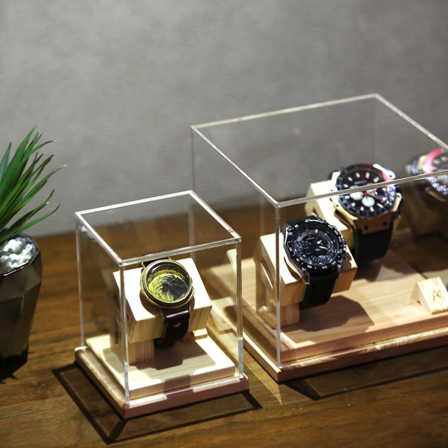 A+ (アクセントプラス) kigumi 腕時計ショーケース 1本用 スタンド