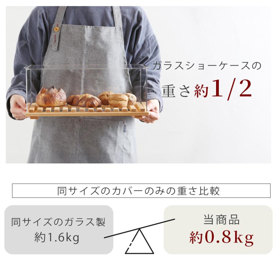 A+ (アクセントプラス) すのこショーケース ディスプレイ 展示 フード