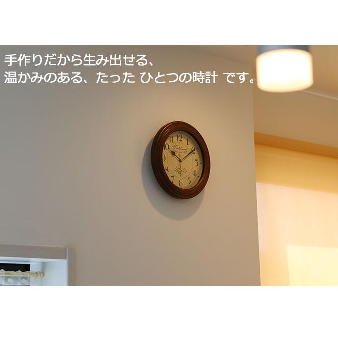 掛け時計 アンティーク調 クオーツ時計 おしゃれ 掛時計 連続秒針