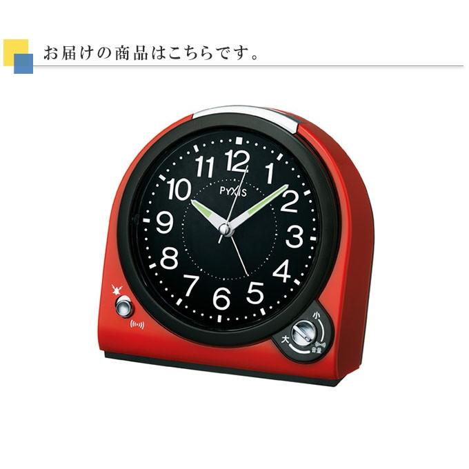 SEIKO セイコー 置時計 目覚まし時計 置き時計 スイープムーブメント 連続秒針 アラーム 電子音 ベル音 蓄光 スヌーズ 卓上 アナログ おしゃれ ライト付き｜ys-prism｜03