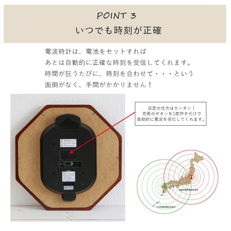 SEIKO（セイコー） 掛時計 電波時計 電波掛け時計 掛け時計 壁掛け時計