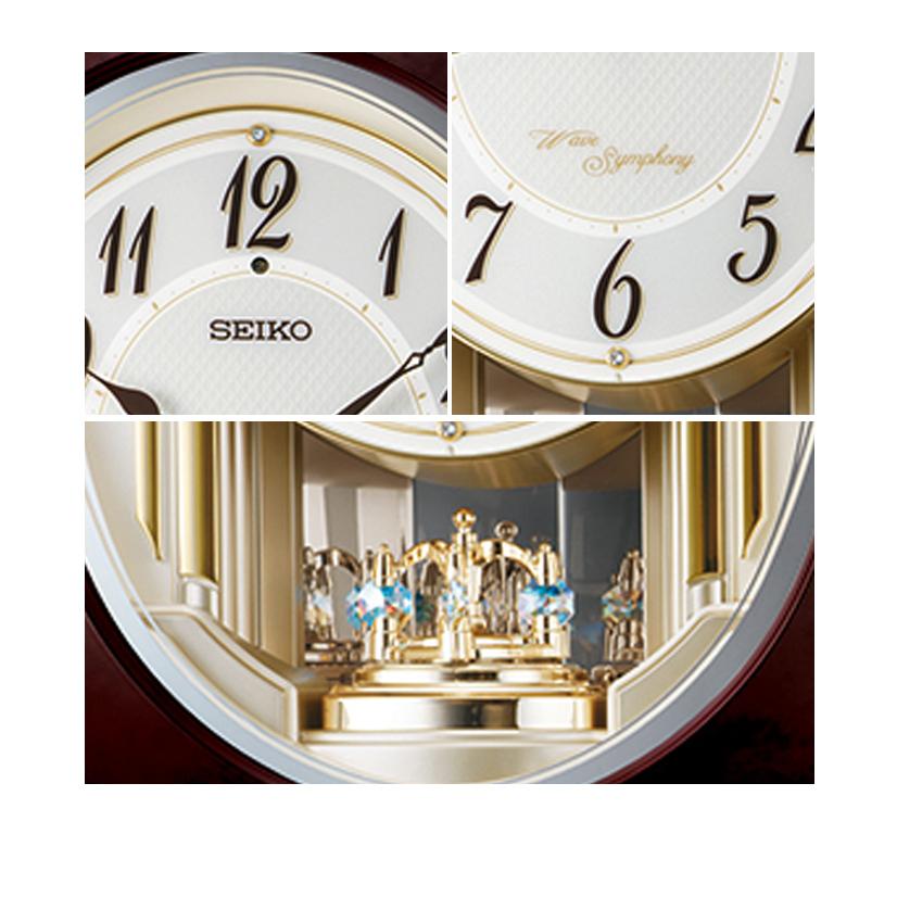 SEIKO 掛け時計 振り子 からくり セイコー 電波時計 壁掛け SEIKO 掛け時計 振り子 からくり セイコー 電波時計 壁掛け