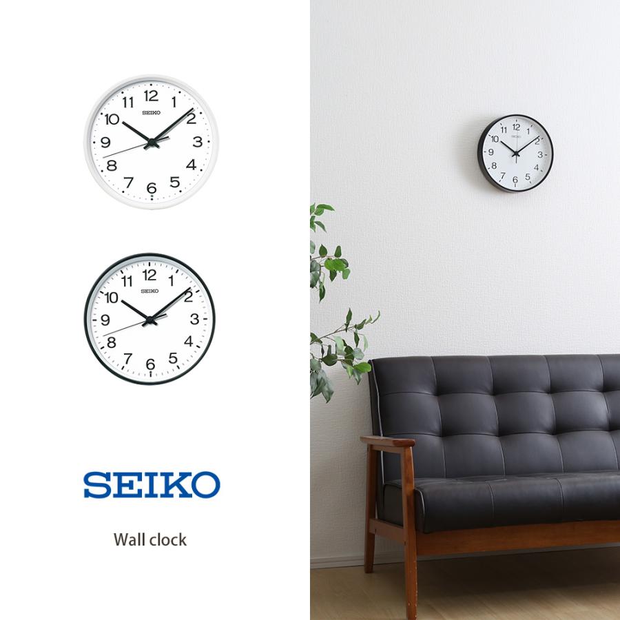 掛け時計 掛時計 壁掛時計 壁掛け時計 電波時計シンプル SEIKO セイコー seiko アラビア数字 おしゃれ 見やすい｜ys-prism｜03