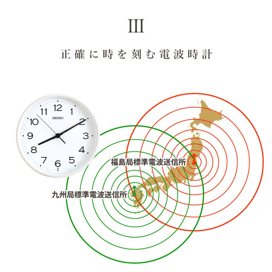 掛け時計 掛時計 壁掛時計 壁掛け時計 電波時計シンプル SEIKO セイコー seiko アラビア数字 おしゃれ 見やすい｜ys-prism｜09