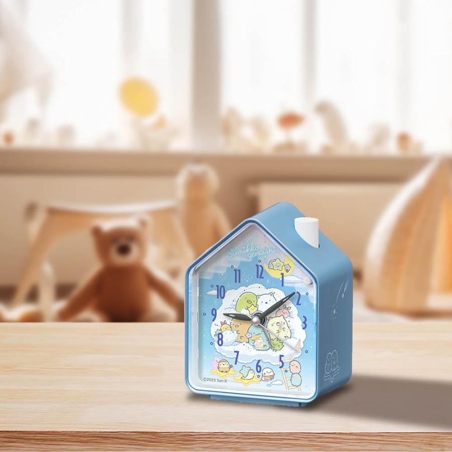 置き時計 すみっコぐらし 時計 目覚まし時計 アラームクロック 電子音